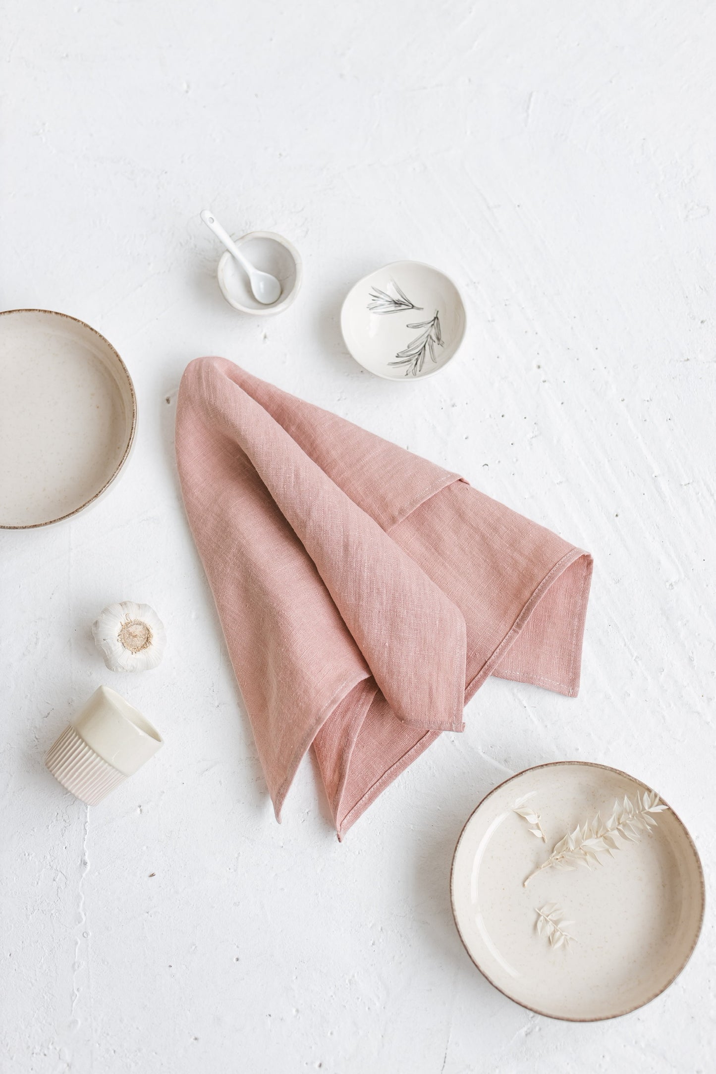 Linen Tea Towel Plain Colours