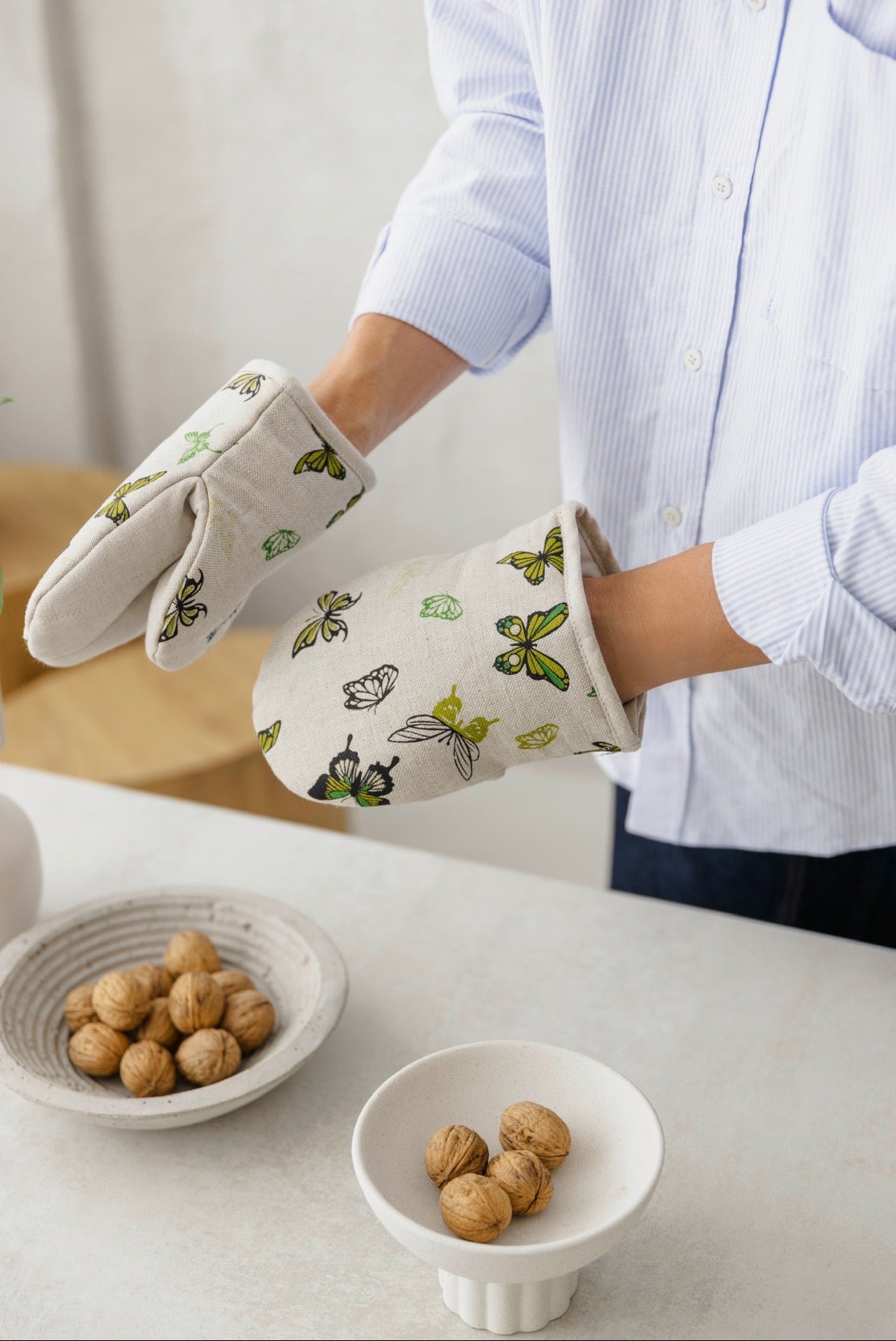Mini Cooking Gloves Butterflies
