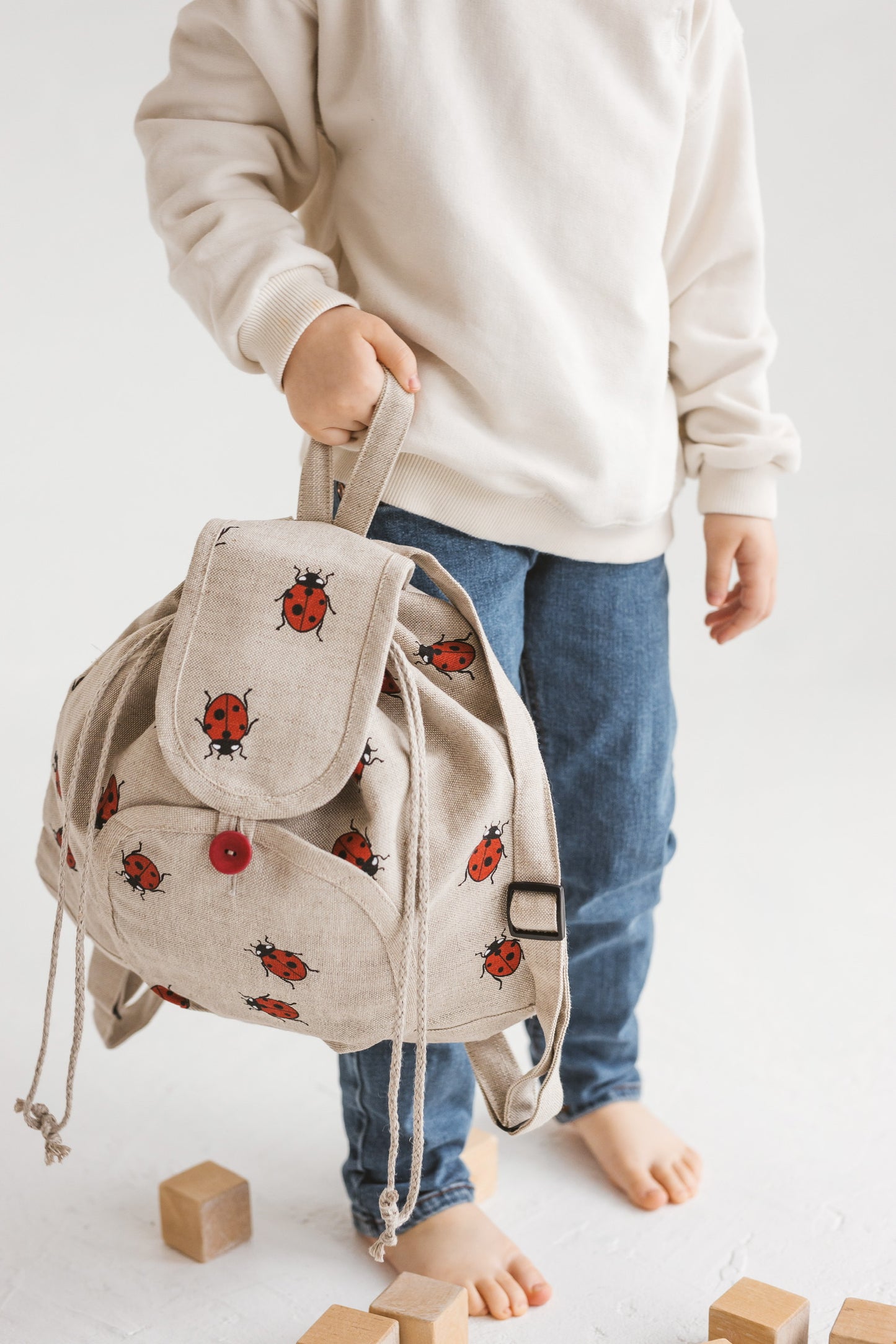 Mini Backpack for Kids and Adults Ladybug