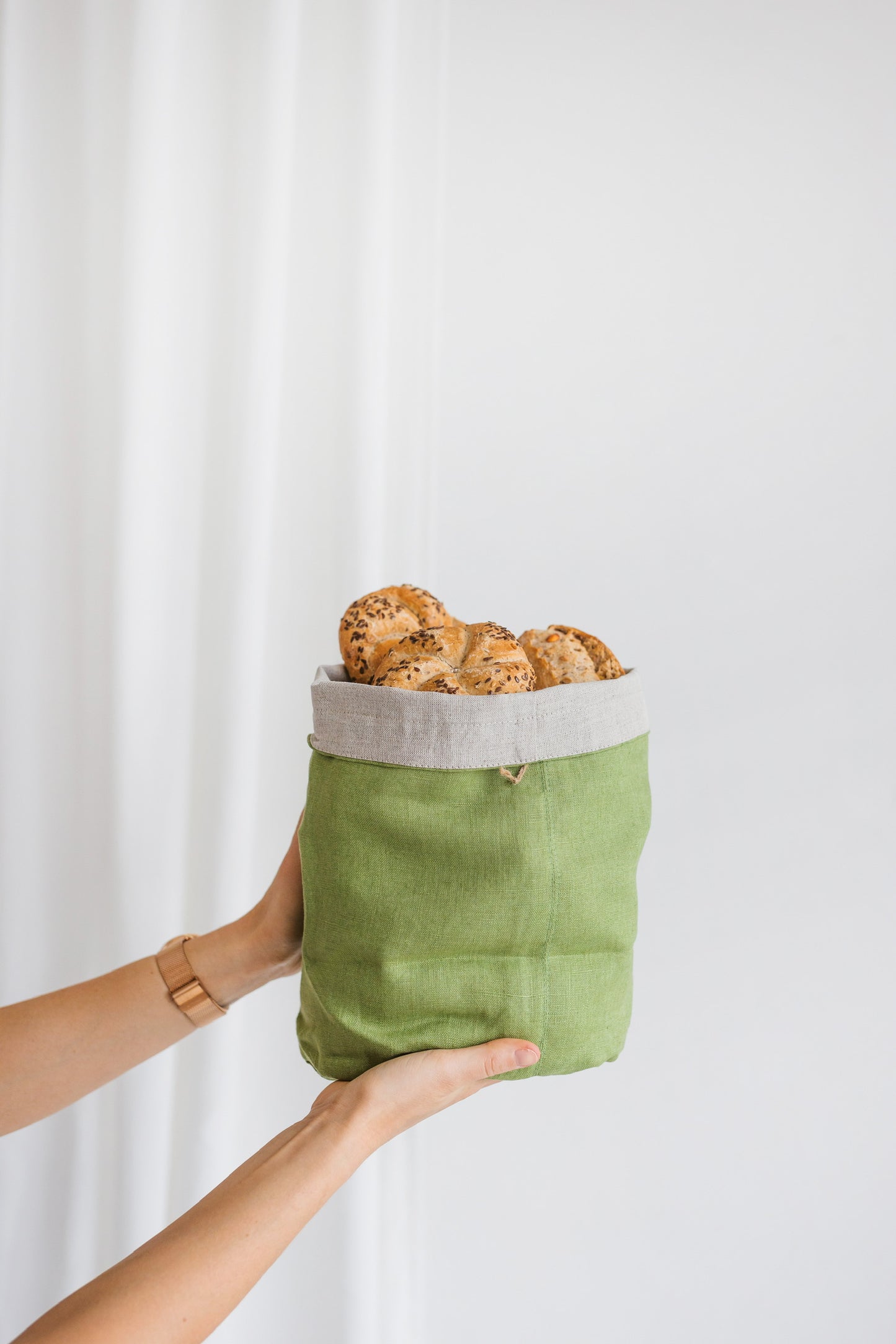 Plain Bakery and Vegetable Linen Storage Bags