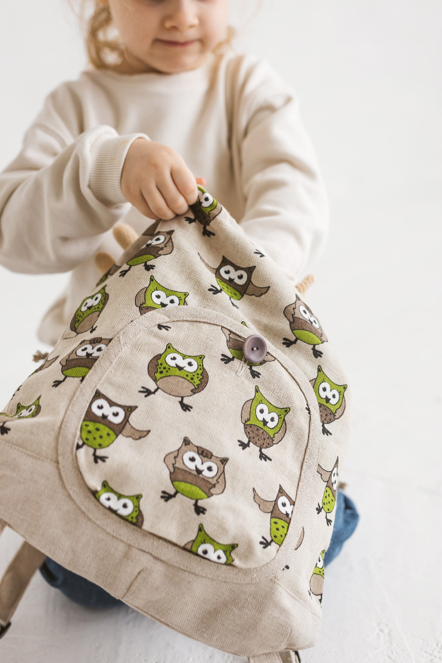 Mini Backpack for Kids and Adults Owls