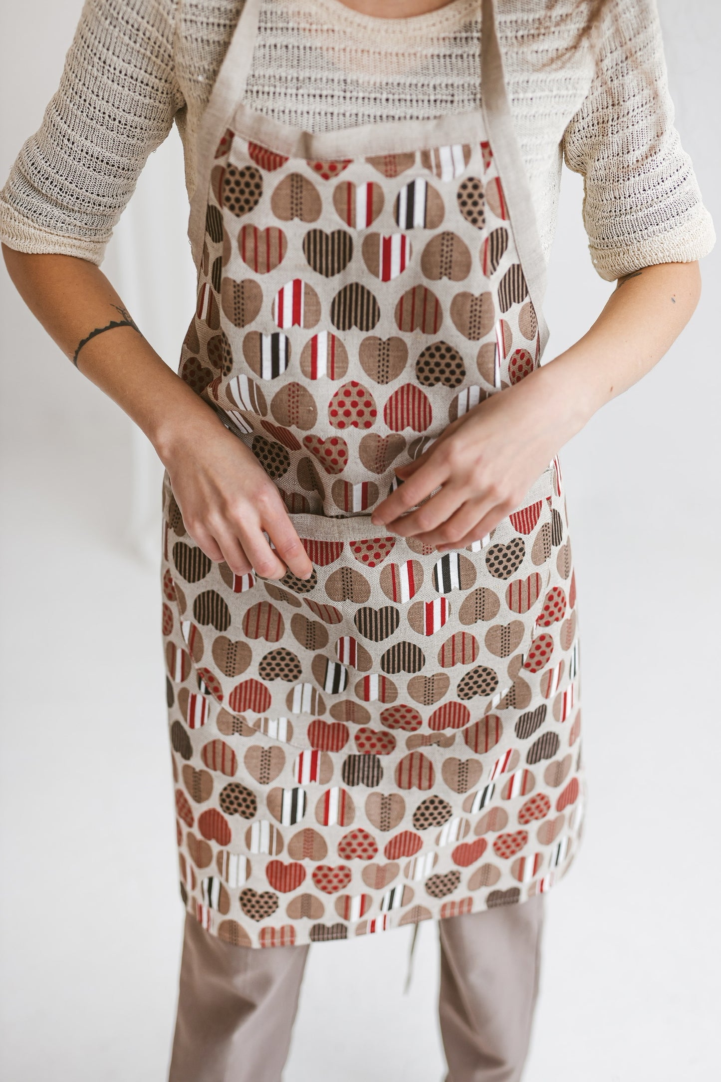 Multipurpose Apron Hearts