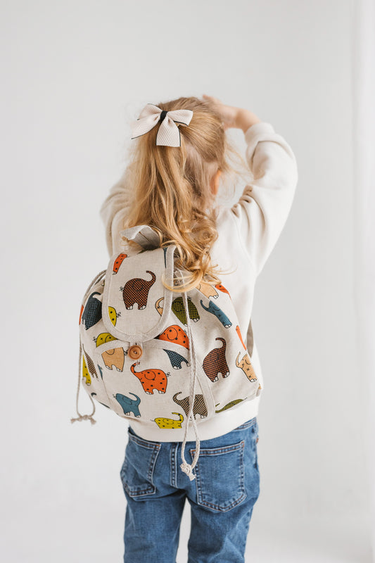 Mini Backpack for Kids and Adults Elephant