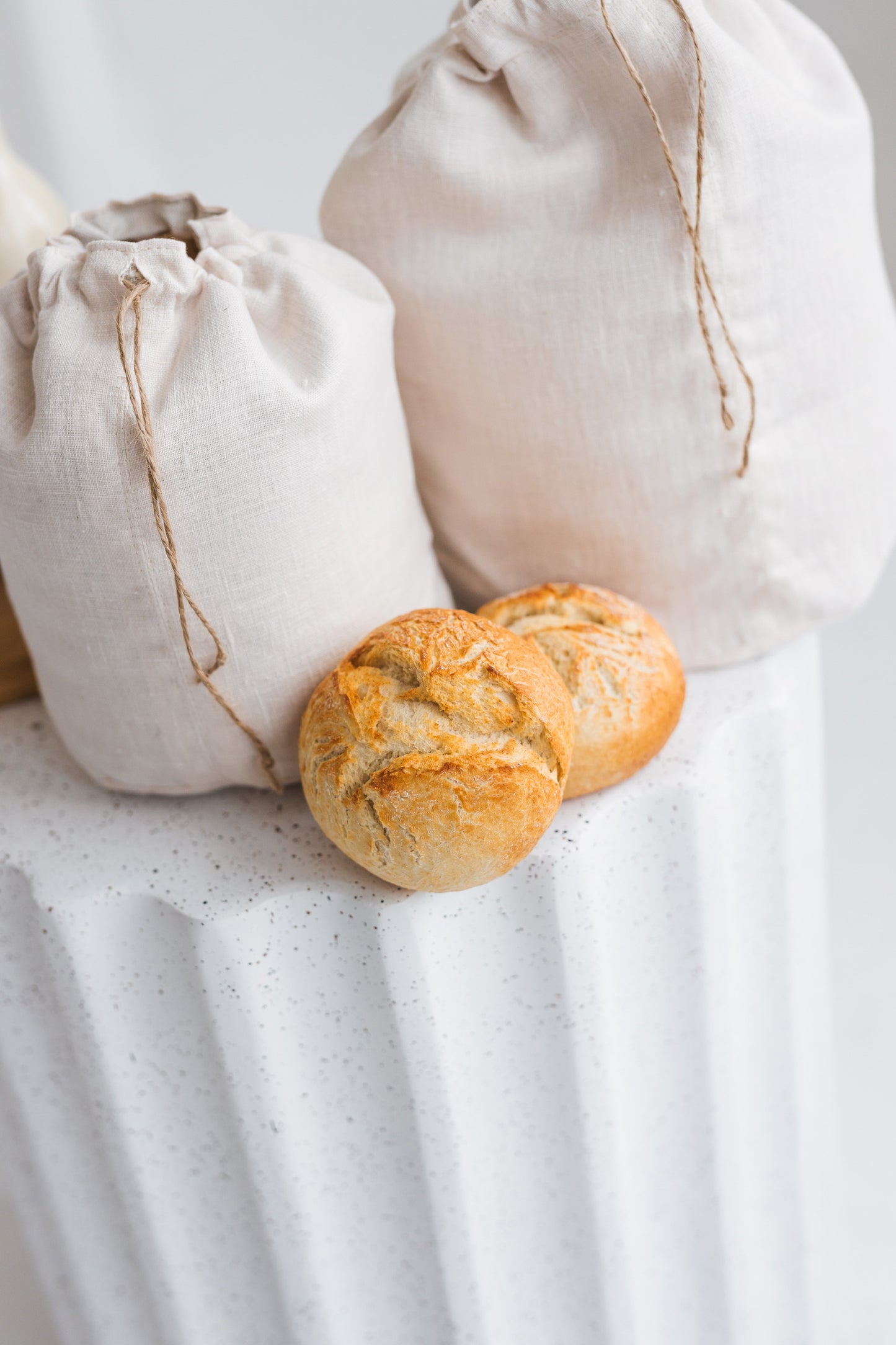 Plain Bakery and Vegetable Linen Storage Bags